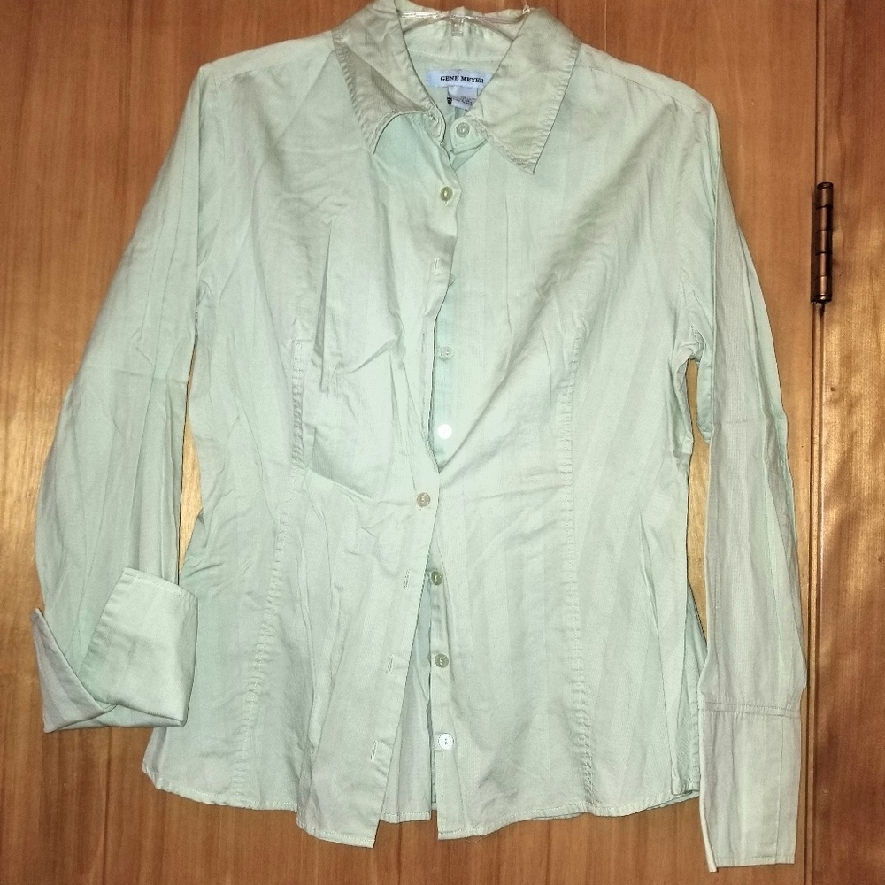 Gene Meyer Button Down Shirt - image 1